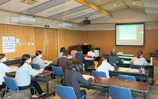 山形県中山町にて保育士・保健師向け「乳児の睡眠講座」を開催しました